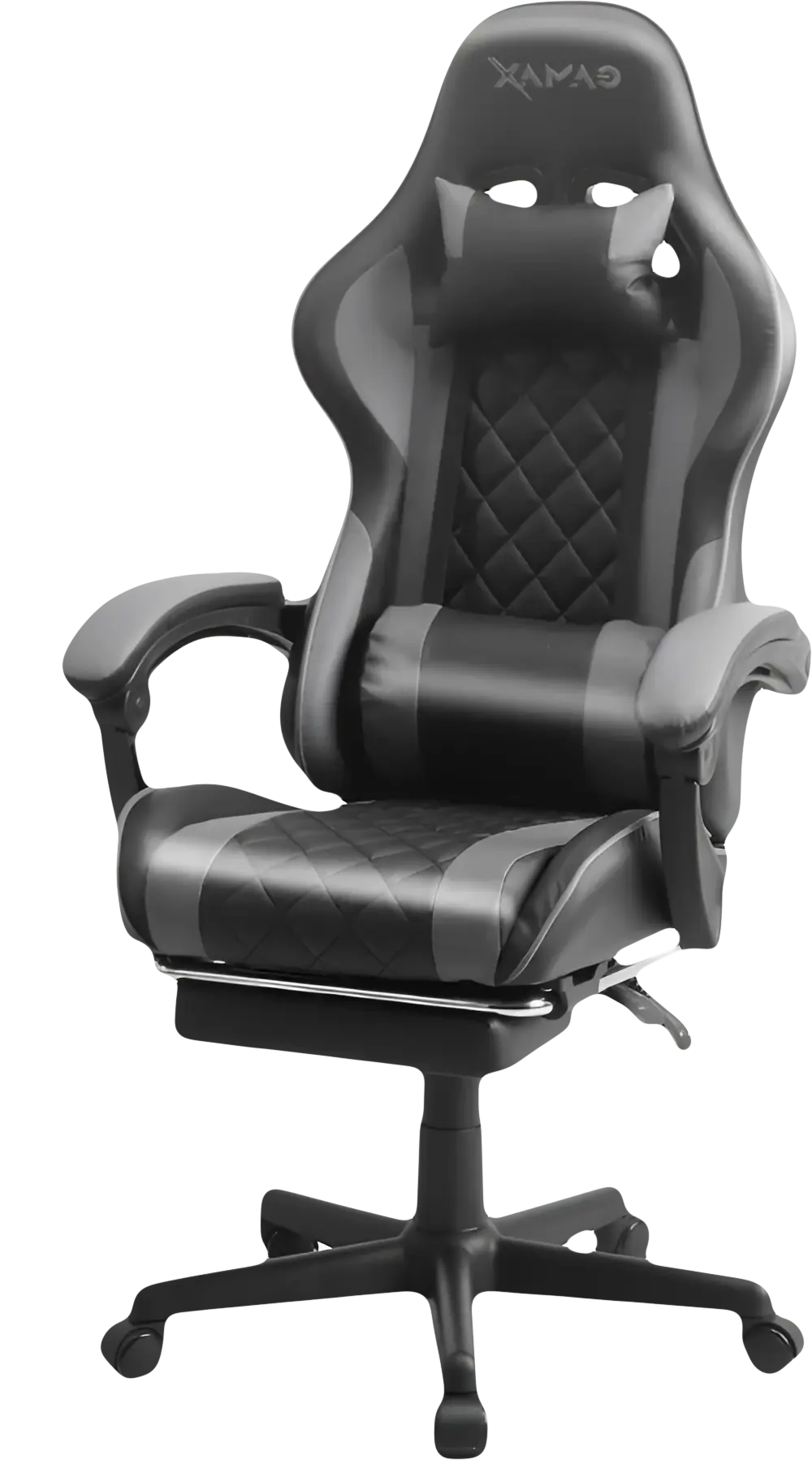 Gamax Gaming Chair 1-LT001L - Gray  for sale in Egypt from Games2Egypt