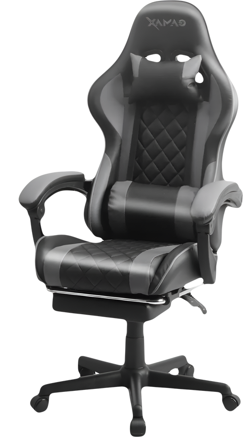 Gamax Gaming Chair 1-LT001L - Gray – image 3