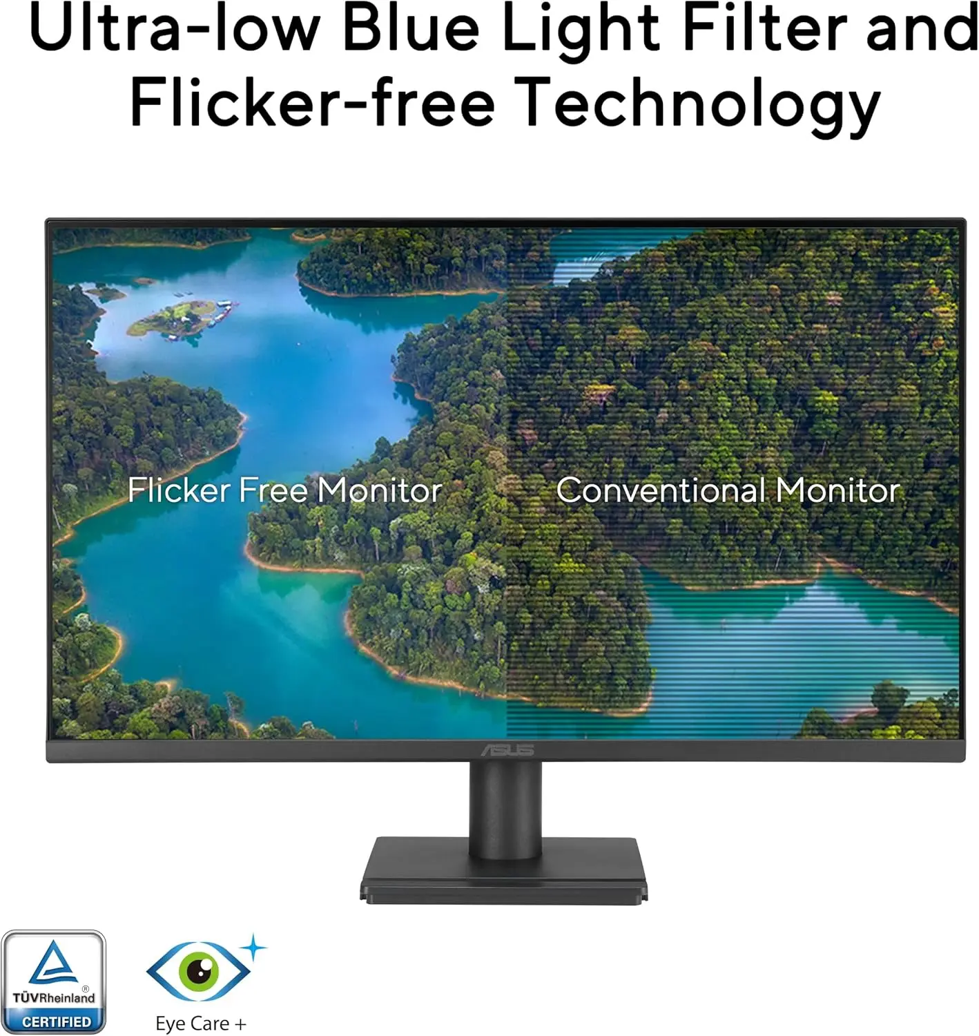 ASUS Eye Care VA279HG Full HD - Monitor  for sale in Egypt from Games2Egypt