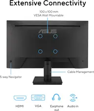 ASUS Eye Care VA249HG Full HD - Monitor  for sale in Egypt from Games2Egypt