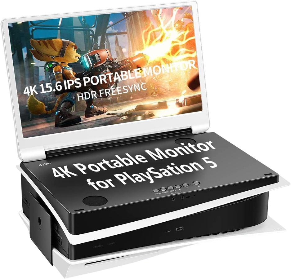 G-STORY شاشة محموله 15.6 أنش 4K ليد لبلايستيشن 5