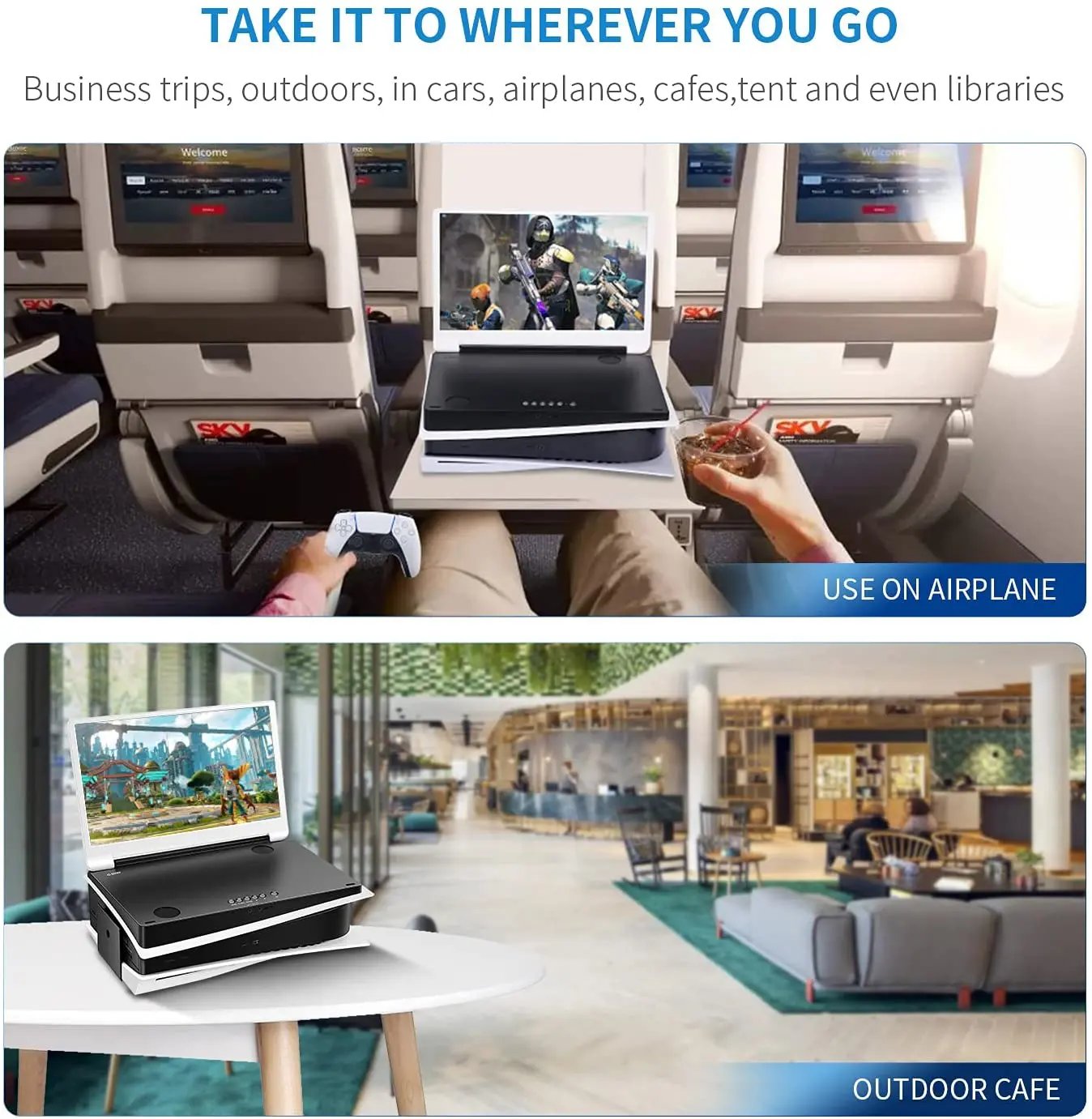 G-Story 15.6 inch LED 4K Portable Gaming Monitor For PS5  for sale in Egypt from Games2Egypt