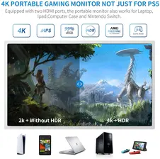 G-Story 15.6 inch LED 4K Portable Gaming Monitor For PS5  for sale in Egypt from Games2Egypt