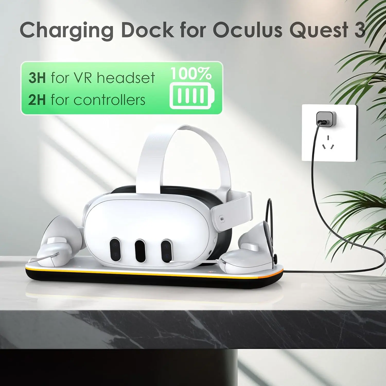 DOBE Charging Dock Station for Oculus Meta Quest 3  for sale in Egypt from Games2Egypt