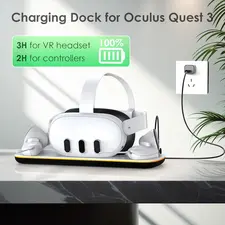 DOBE Charging Dock Station for Oculus Meta Quest 3  for sale in Egypt from Games2Egypt