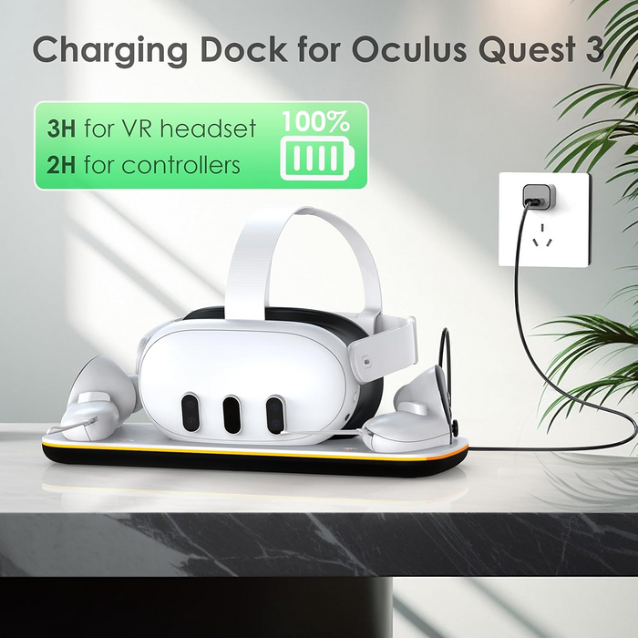 DOBE Charging Dock Station for Oculus Meta Quest 3  for sale in Egypt from Games2Egypt