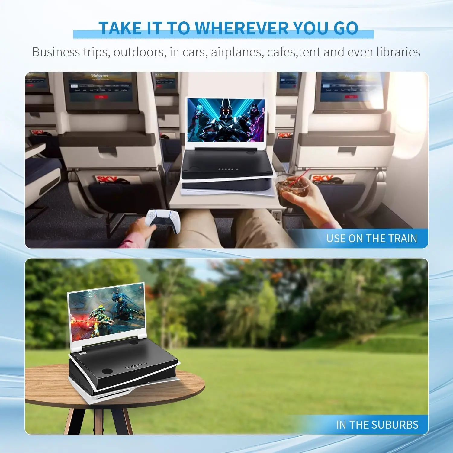 G-Story 14 inch LED 4K Portable Gaming Monitor For PS5 Slim  for sale in Egypt from Games2Egypt