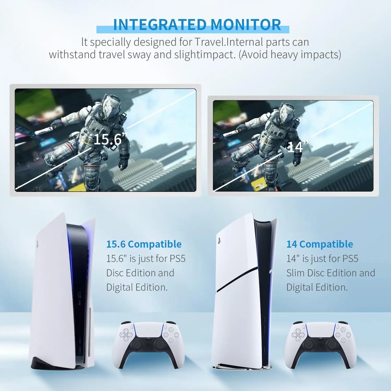 G-Story 14 inch LED 4K Portable Gaming Monitor For PS5 Slim  for sale in Egypt from Games2Egypt