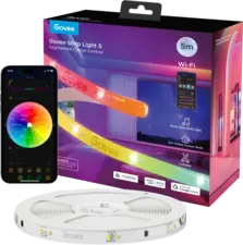 Govee H612A RGBIC Wi-Fi + Bluetooth LED Strip Lights With Protective Coating - 5M -  for sale in Egypt from Games2Egypt
