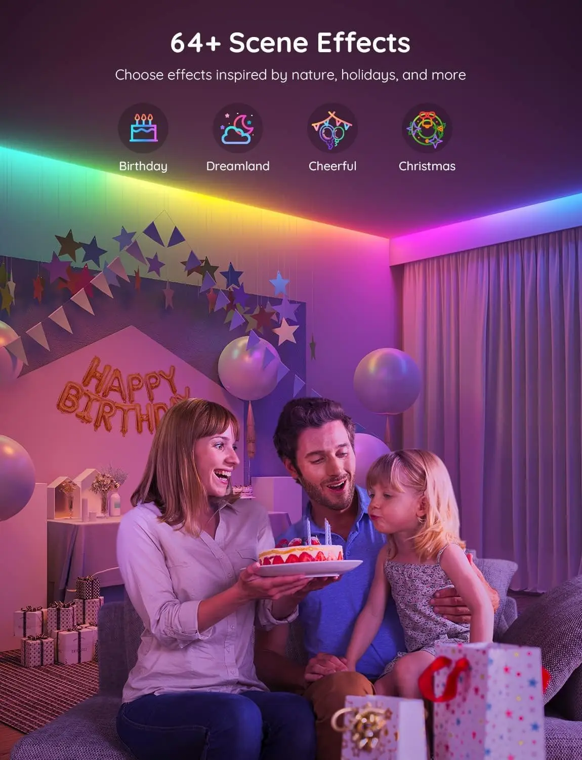 Govee H612A RGBIC Wi-Fi + Bluetooth LED Strip Lights With Protective Coating - 5M  for sale in Egypt from Games2Egypt