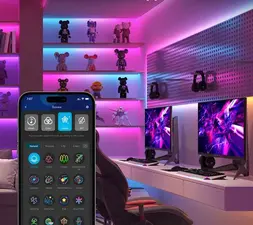 Govee H612A RGBIC Wi-Fi + Bluetooth LED Strip Lights With Protective Coating - 5M  for sale in Egypt from Games2Egypt