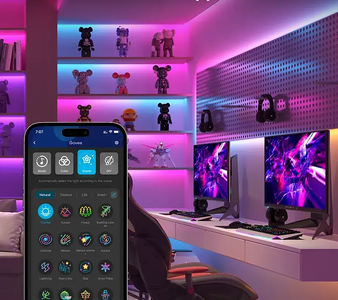 شريط إضاءة H612A بألوان أر جي بي من جوفي بطبقة حماية - 5 متر  للبيع في مصر من خلال Games2Egypt