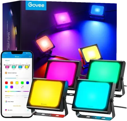 Govee LED Smart Flood Lights 4Pack 