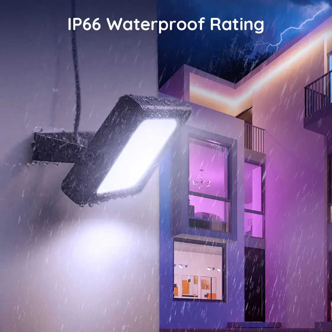 Govee LED Smart Flood Lights 4Pack   for sale in Egypt from Games2Egypt