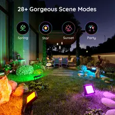 Govee LED Smart Flood Lights 4Pack   for sale in Egypt from Games2Egypt