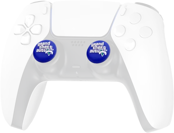 Grand Theft Auto Thumb Grips - Blue