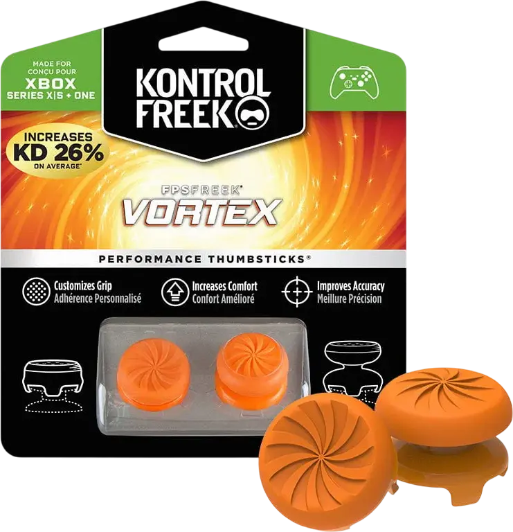 Kontrol Freek Controller Grips XBOX - Orange  for sale in Egypt from Games2Egypt