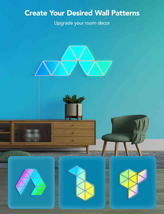  ألواح إضاءة Glide H6067 ثلاثية الزوايا من جوفي - 10 قطع  للبيع في مصر من خلال Games2Egypt