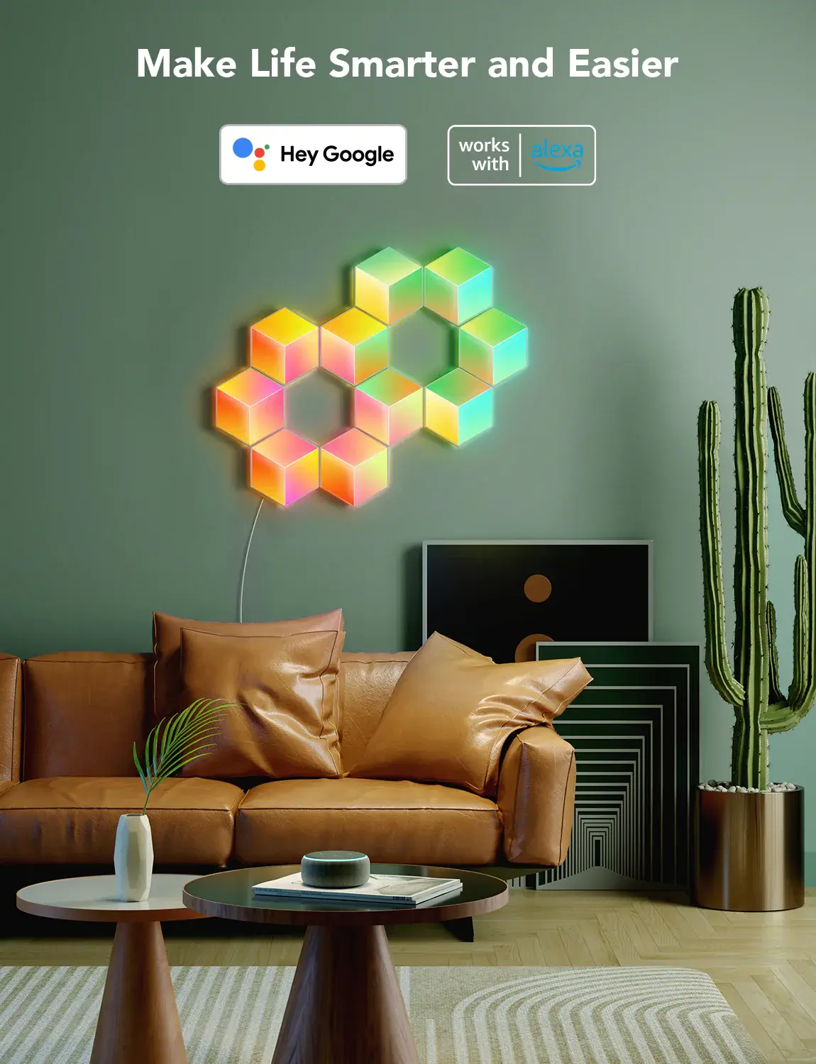 Govee H6066 Glide Hexa Pro LED Light Panels - 10PCS   for sale in Egypt from Games2Egypt