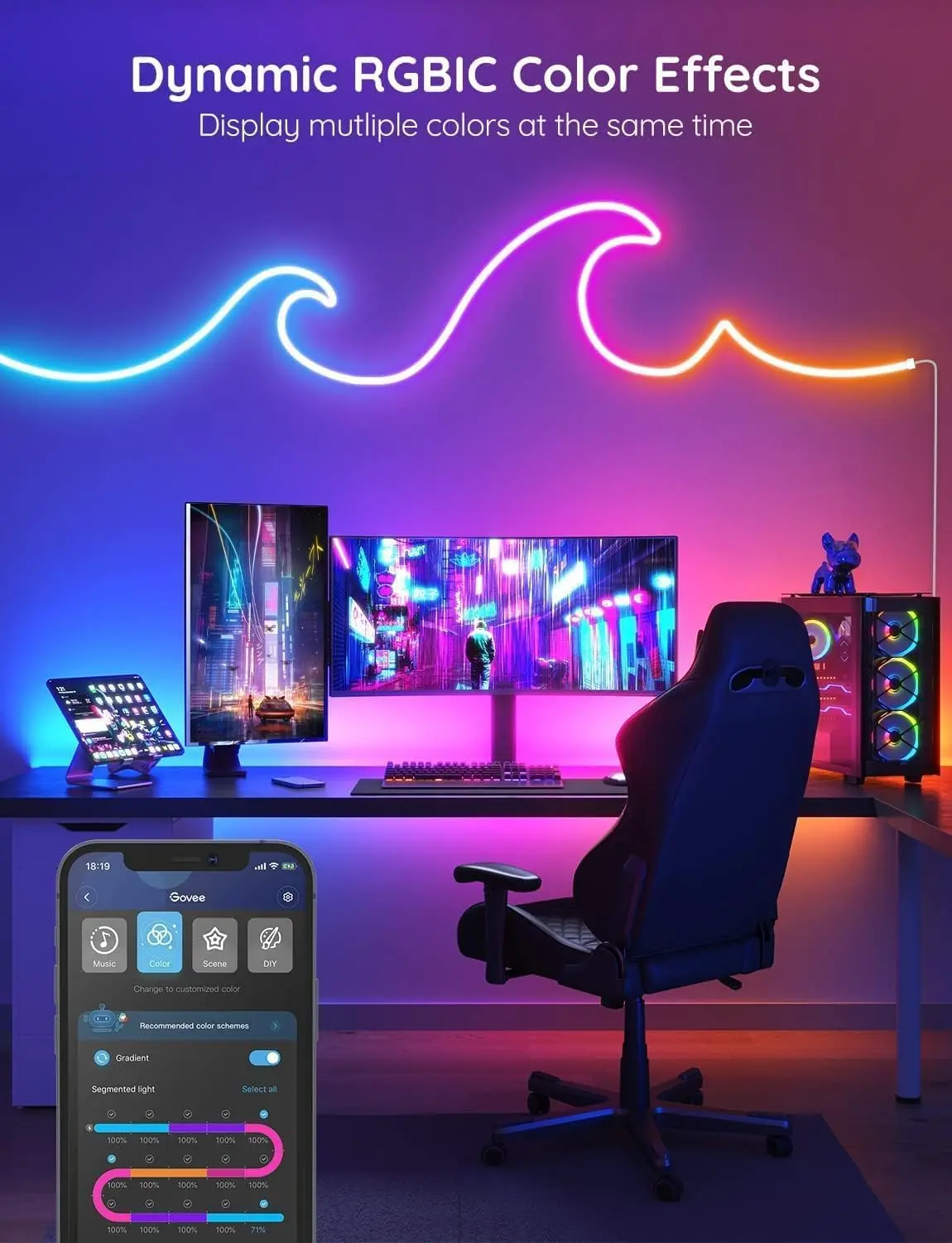 Govee H61A2 Neon LED Strip Light - 5M   for sale in Egypt from Games2Egypt