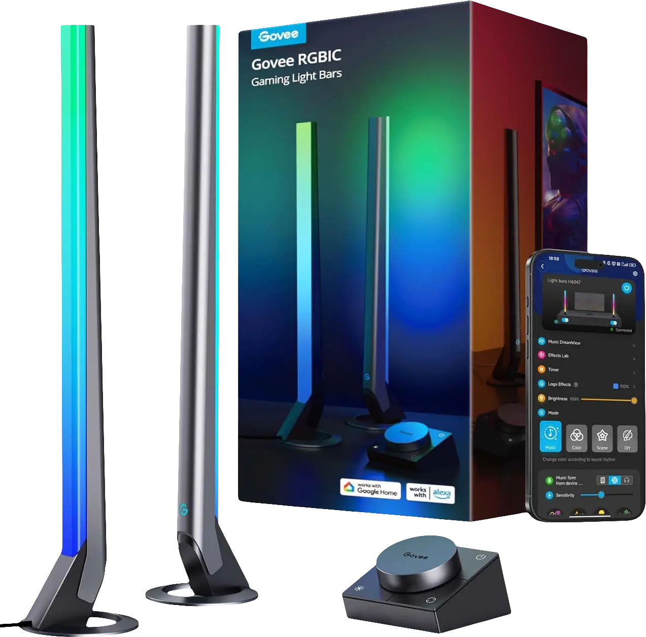 Govee H6047 Smart Gaming Light Bars  for sale in Egypt from Games2Egypt