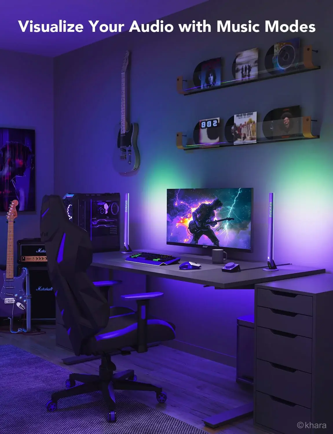 Govee H6047 Smart Gaming Light Bars  for sale in Egypt from Games2Egypt
