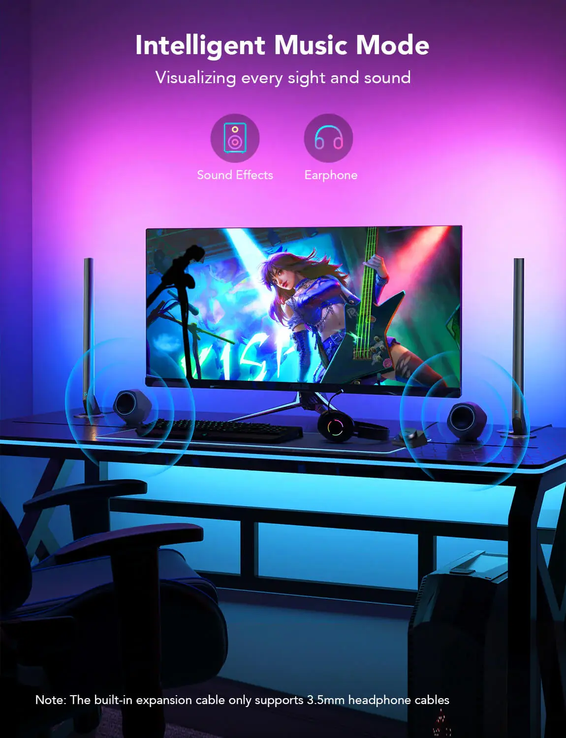 Govee H6047 Smart Gaming Light Bars  for sale in Egypt from Games2Egypt