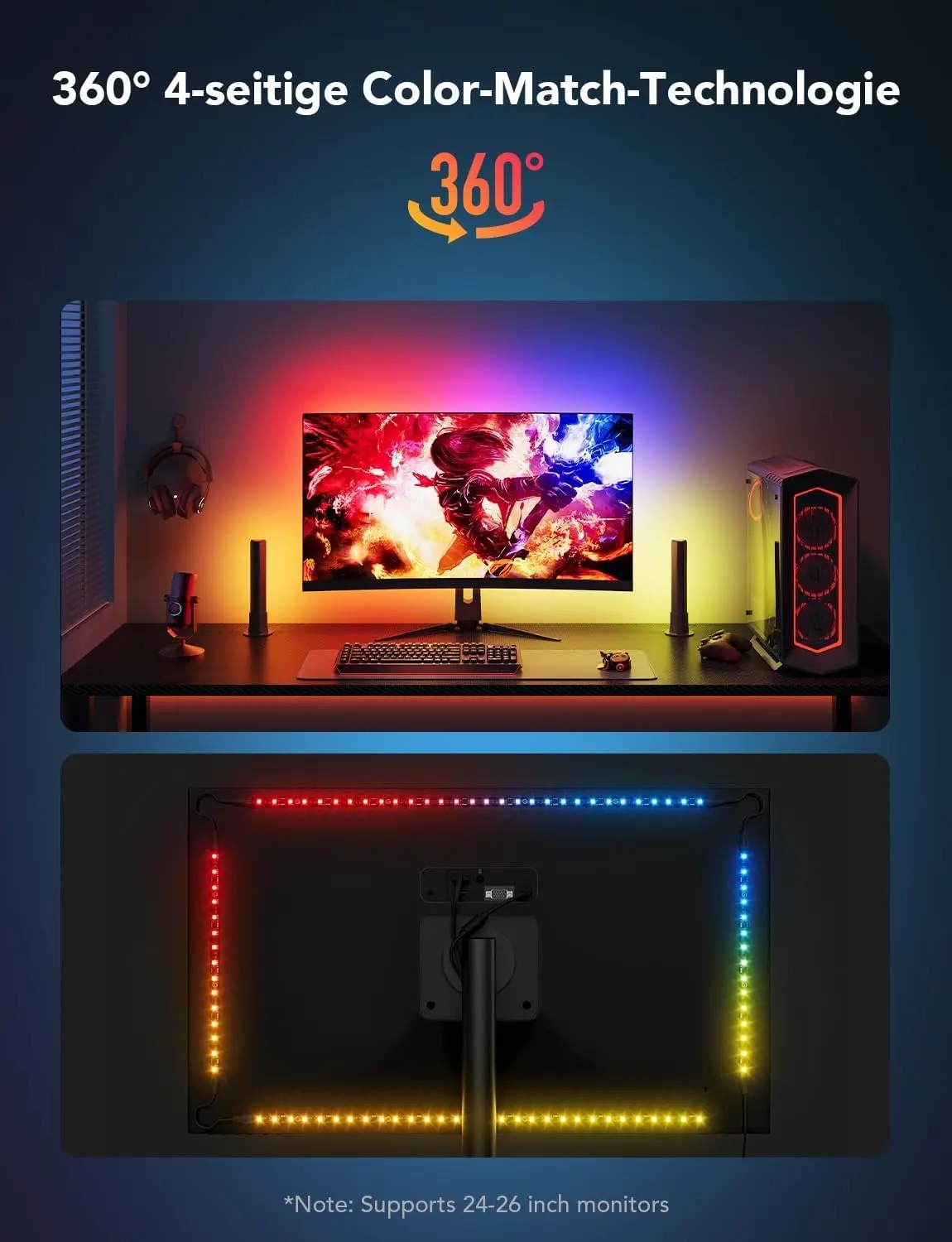 Govee H6608 PC monitor back Light & Light Bar - 27-34 inches  for sale in Egypt from Games2Egypt