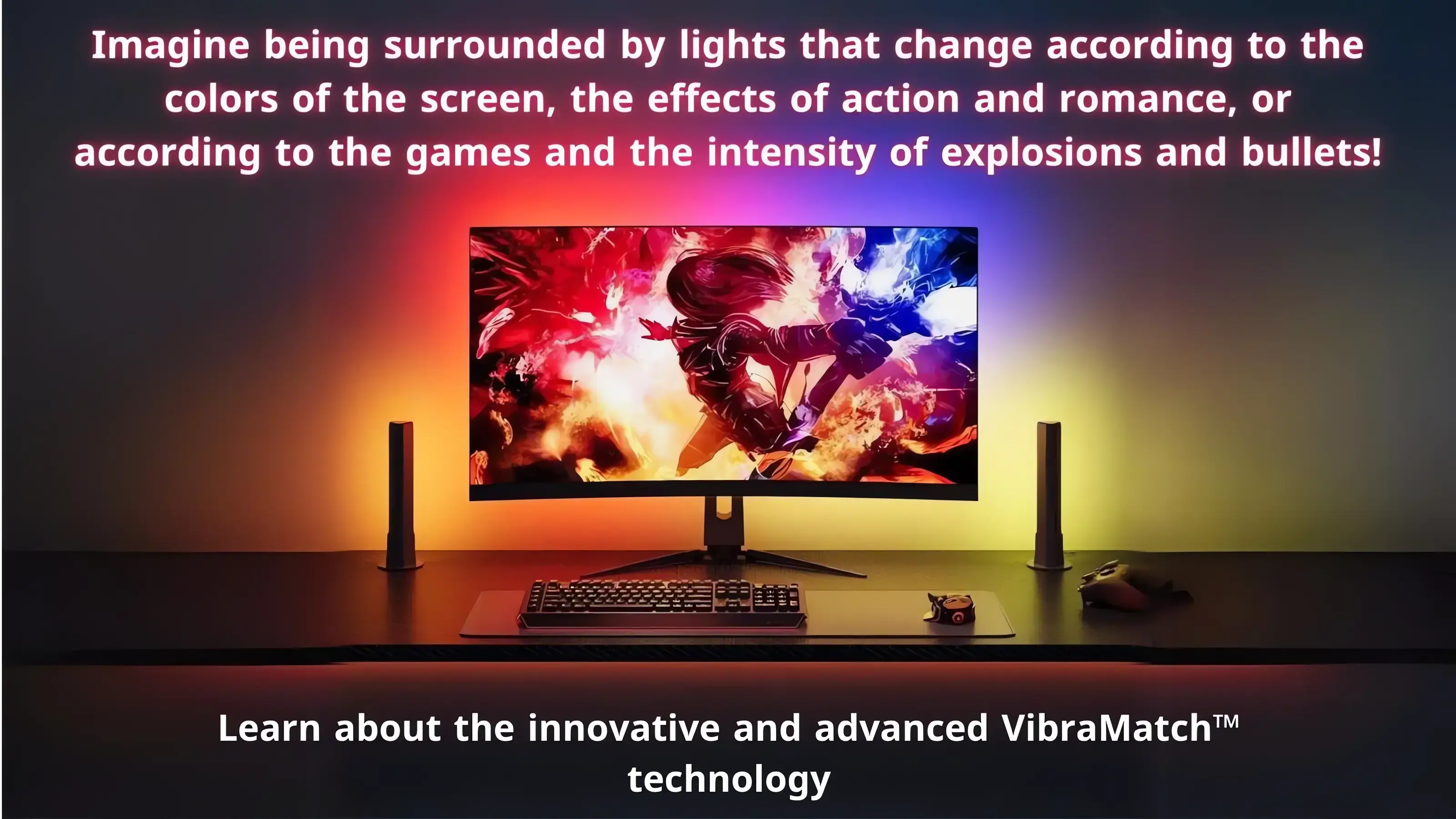 Govee H6608 PC monitor back Light & Light Bar - 27-34 inches  for sale in Egypt from Games2Egypt