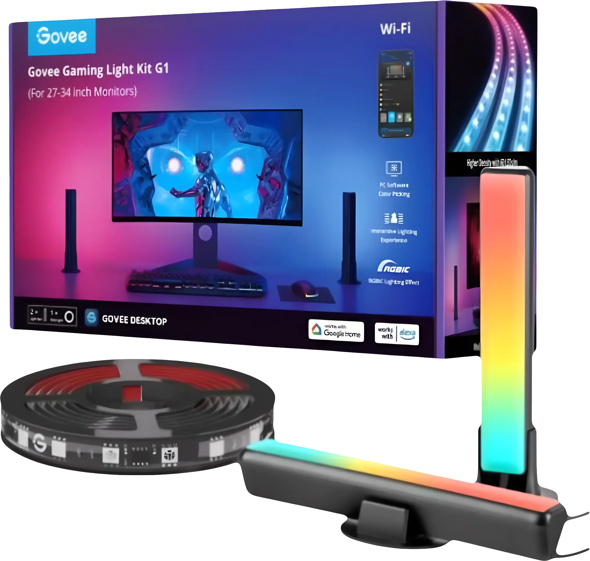 Govee H6608 PC monitor back Light & Light Bar - 27-34 inches  for sale in Egypt from Games2Egypt