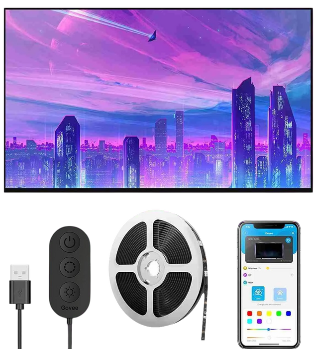 Govee H61780A1 TV LED Backlight - 3M   for sale in Egypt from Games2Egypt