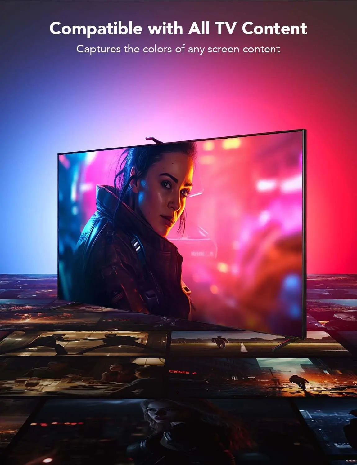 Govee H605C212 Envisual TV Backlight T2 with Dual Cameras - 75:85 inch  for sale in Egypt from Games2Egypt