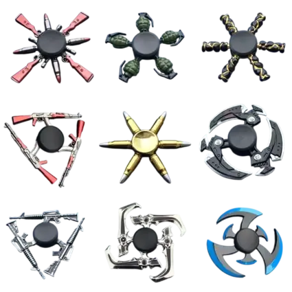 Games Weapons Metal Spinner (Randomly Different Shapes)