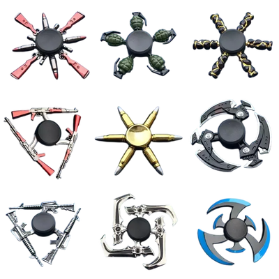 Games Weapons Metal Spinner (Randomly Different Shapes)