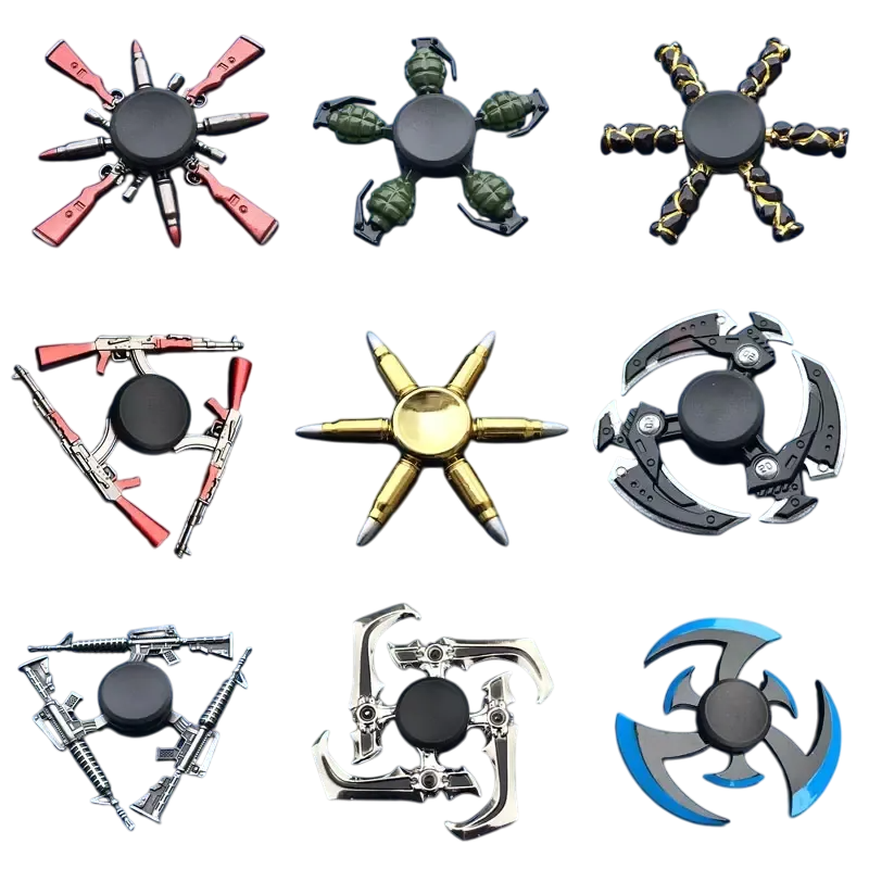 Games Weapons Metal Spinner (Randomly Different Shapes)