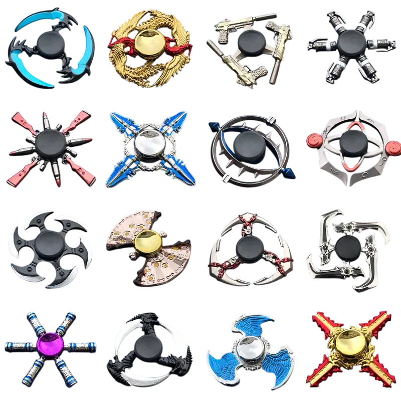 Games Weapons Metal Spinner (Randomly Different Shapes)  for sale in Egypt from Games2Egypt