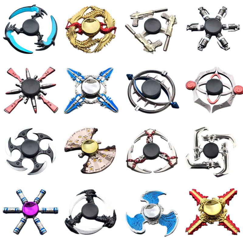 Games Weapons Metal Spinner (Randomly Different Shapes) – image 2