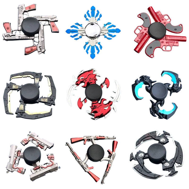 Games Weapons Metal Spinner (Randomly Different Shapes) – image 3