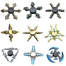 Games Weapons Metal Spinner (Randomly Different Shapes)  for sale in Egypt from Games2Egypt