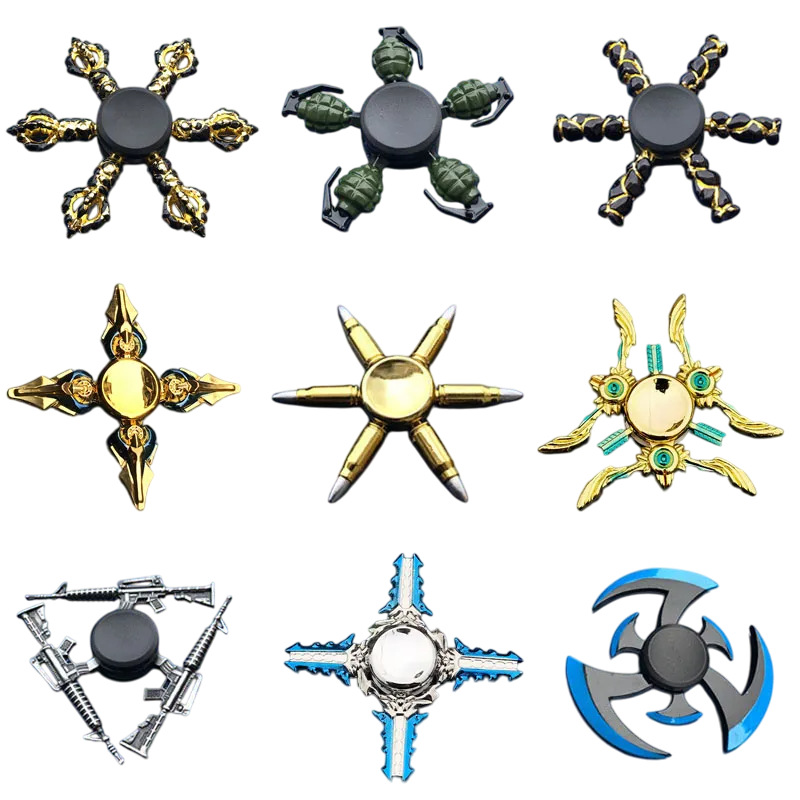 Games Weapons Metal Spinner (Randomly Different Shapes) – image 4