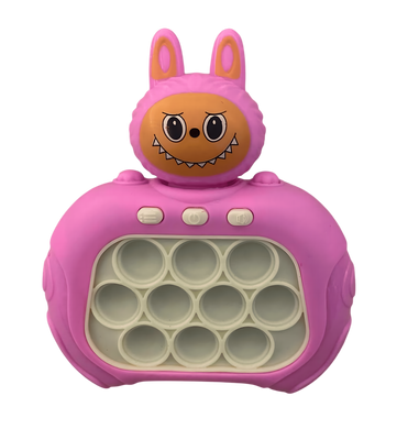 Pink Labubu - Fast Quick Pop it Game Console