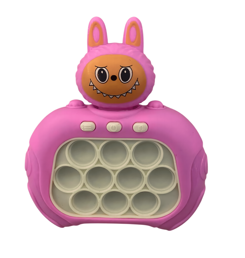 Pink Labubu  - Fast Quick Pop it Game Console