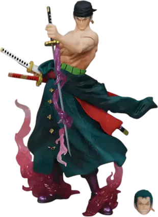 Anime One Piece - Roronoa Zoro the Three-Sword Champion - Figure 