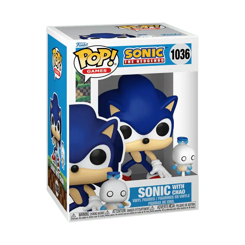 Funko Pop! Sonic with Chao  for sale in Egypt from Games2Egypt