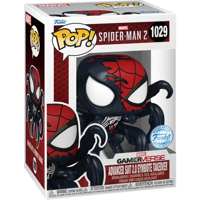 Funko Pop! Marvel - Spider-Man 2 Gamerverse - Advanced Suit 2.0 Symbiote Takeover   for sale in Egypt from Games2Egypt