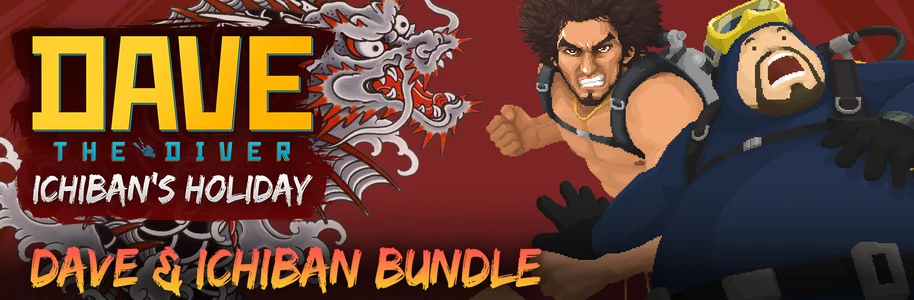 Dave the Diver: Ichiban’s Holiday DAVE & ICHIBAN BUNDLE -  للبيع في مصر من خلال Games2Egypt