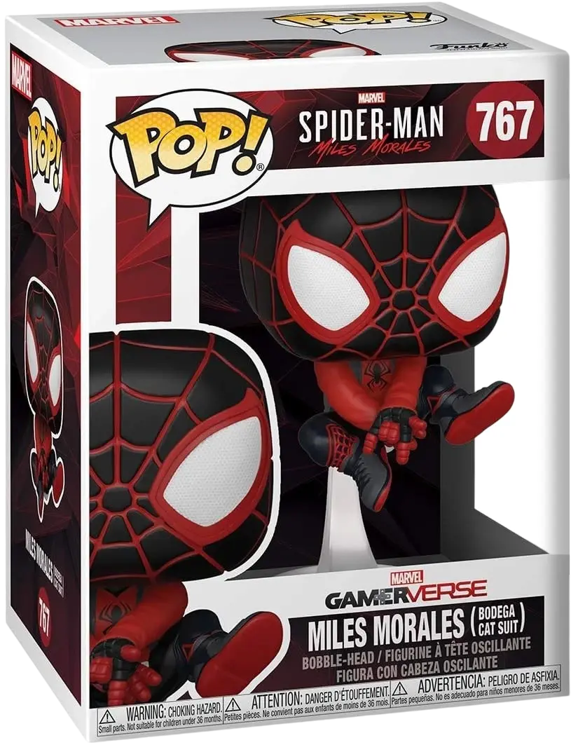 Funko Pop! Marvel - Spider-Man: Miles Morales in Bodega Cat Suit  for sale in Egypt from Games2Egypt