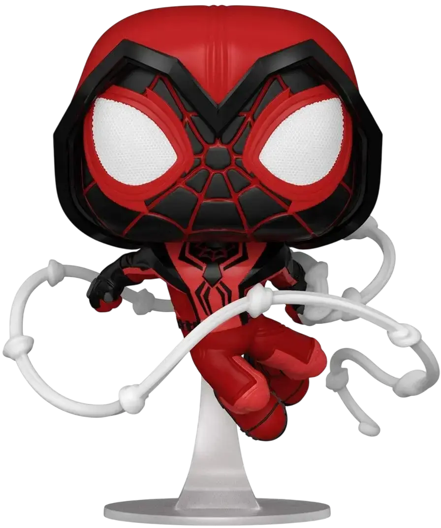 Funko Pop! Marvel - Spider-Man 2 - Miles Morales in Crimson Cowl Suit  for sale in Egypt from Games2Egypt