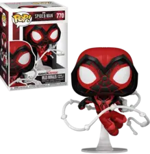 Funko Pop! Marvel - Spider-Man 2 - Miles Morales in Crimson Cowl Suit  for sale in Egypt from Games2Egypt