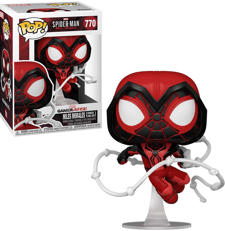 Funko Pop! Marvel - Spider-Man 2 - Miles Morales in Crimson Cowl Suit – image 3